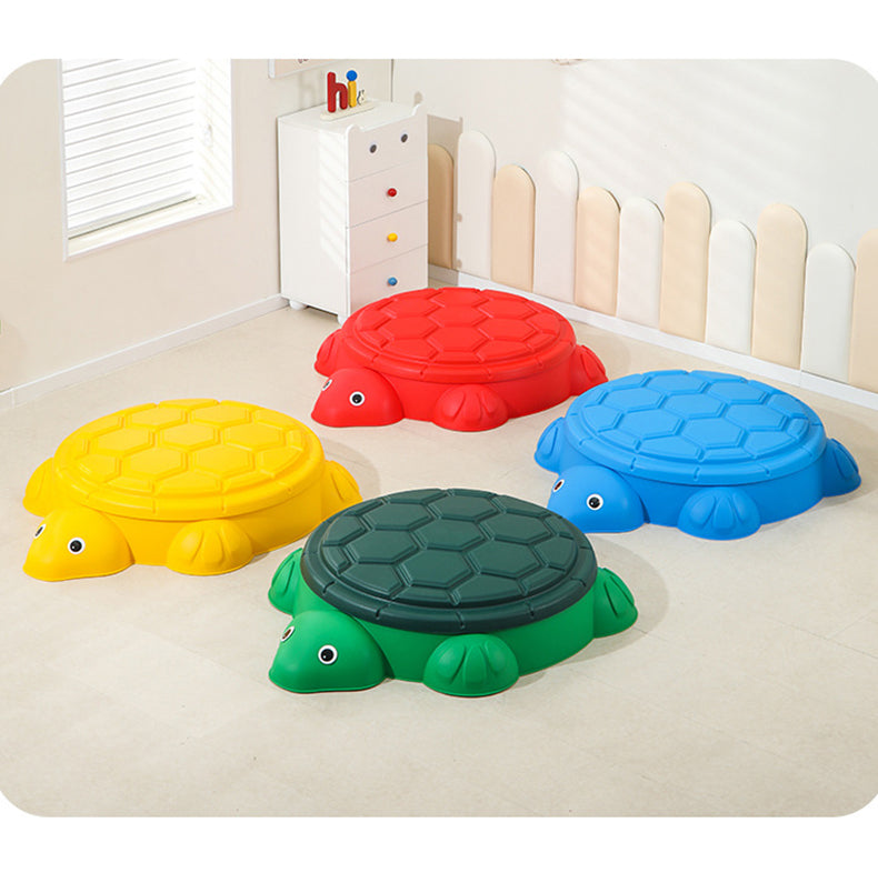 4-in-1 Kids Turtle Sandbox Water Play Toy