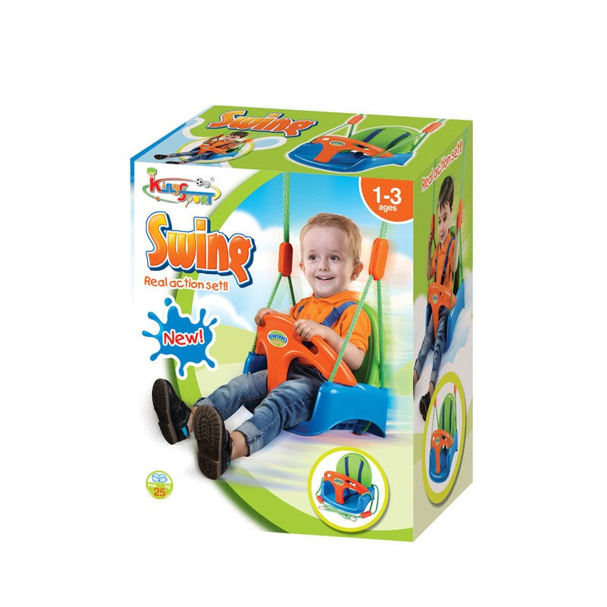 King Sport Real Action Kids Swing Set in Pakistan Snug N Play
