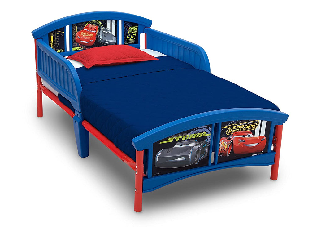 Delta Children Disney Pixar Cars Plastic Toddler Bed - Snug N Play