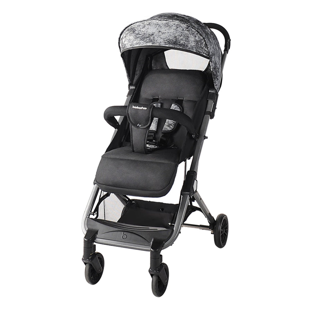 gray and black BBH Y1 Yoga Baby Stroller Pram 
