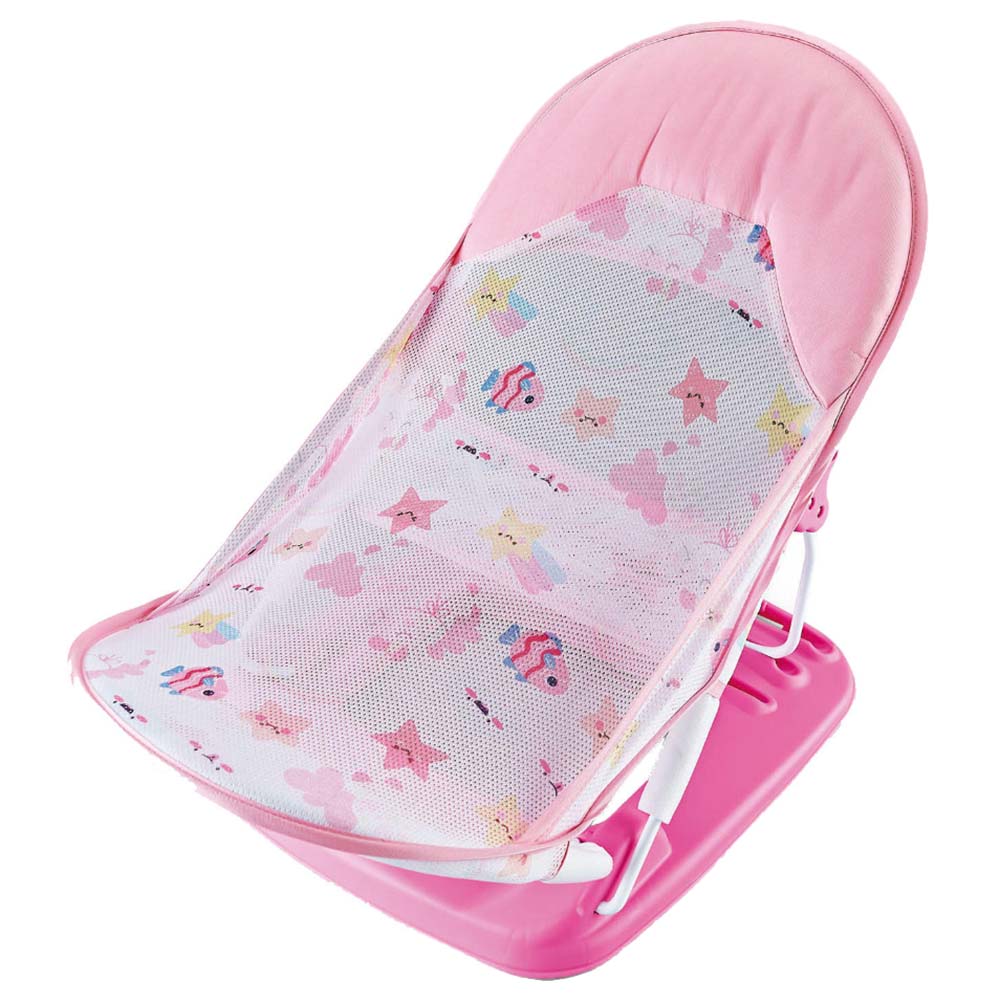 Pink baby bath chair best sale