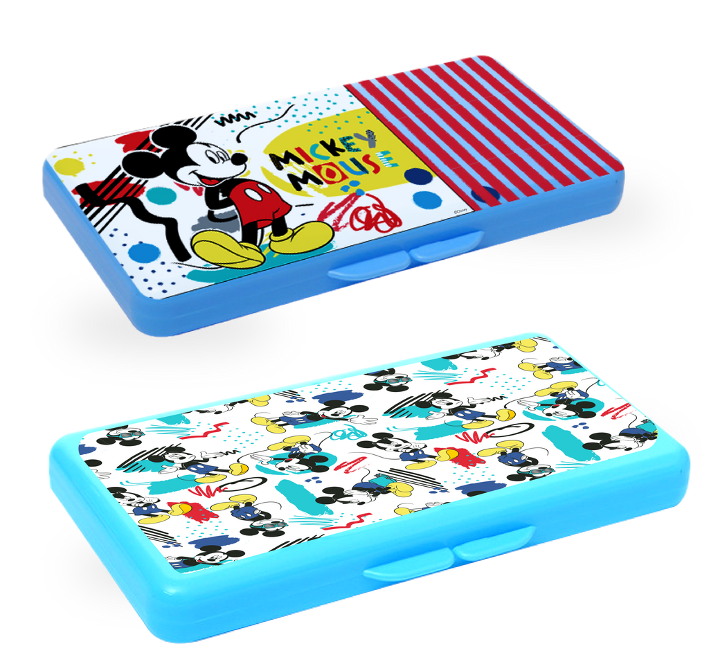 Disney Baby Wipes Dispenser Tub | Tissue Case Diaper Duty Organizer | Pack of 2 | Mickey Mouse - Snug N Play