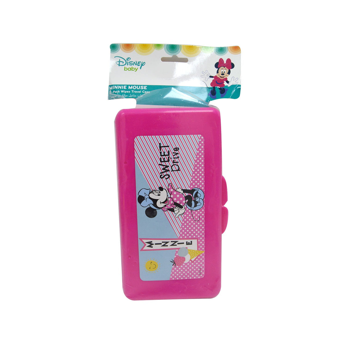 Wet wipes travel case top