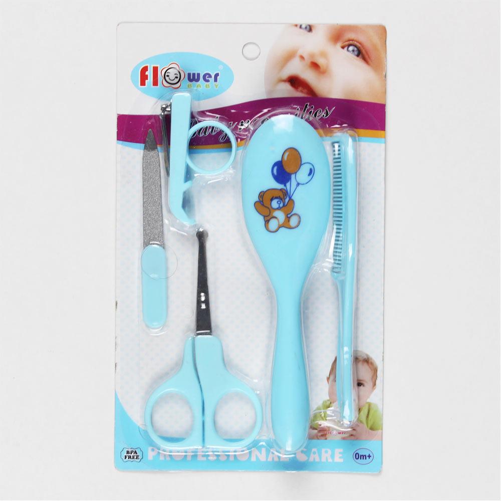 FlowerBaby Professional Care Baby Grooming Kit - Blue - Snug N' Play