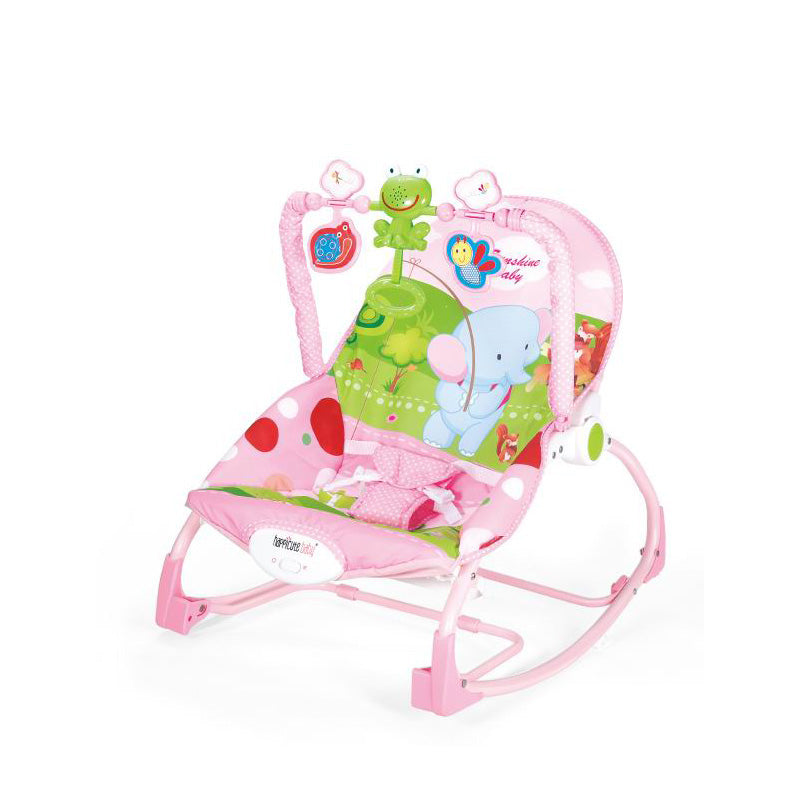 Happicutebaby Music Pink Rocking Chair - Snug N Play
