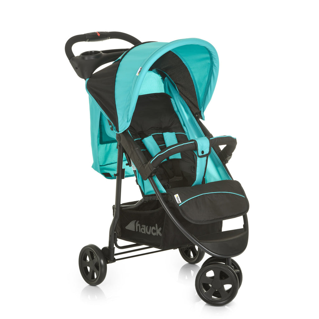 Hauck Citi Neo II Stroller for Babies in Aqua and Black Color