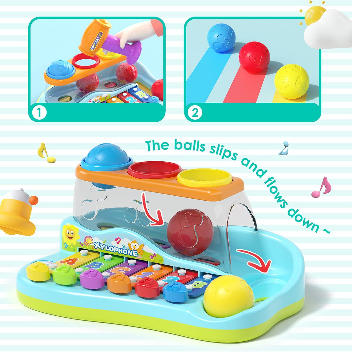 Ball xylophone hot sale