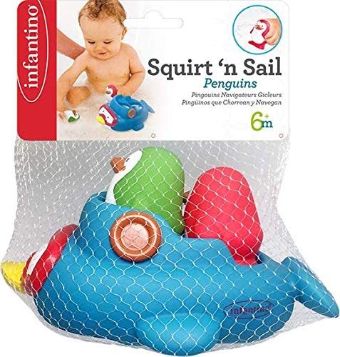 Infantino Squirt'n Sail Penguins - Snug N' Play