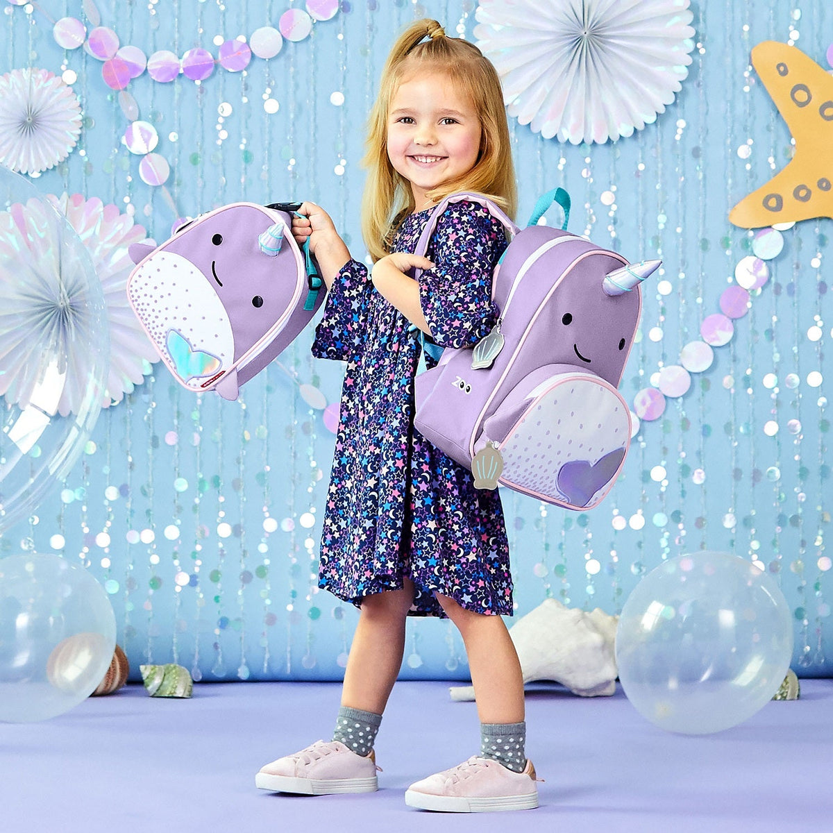 Little unicorn diaper seine backpack