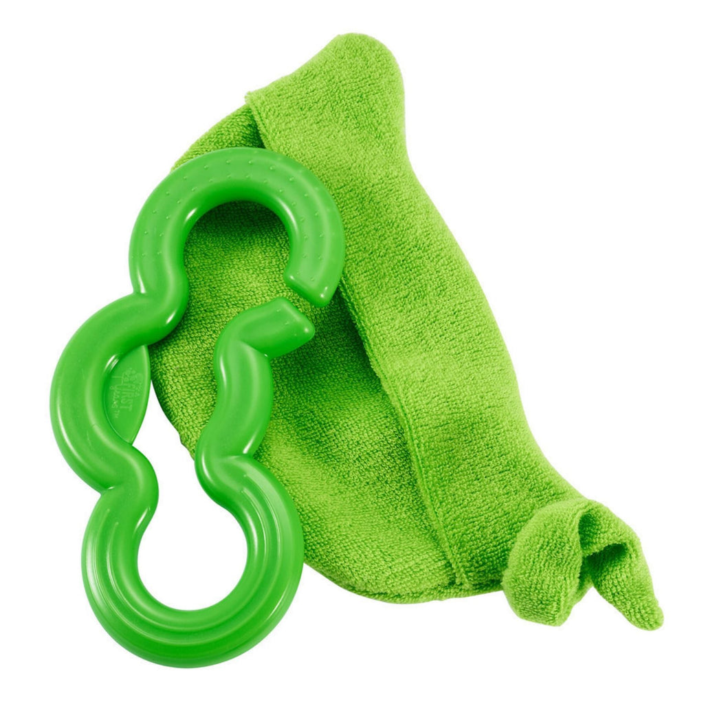 The First Years - Chilled Peas 2-in-1 Teether - Snug N Play