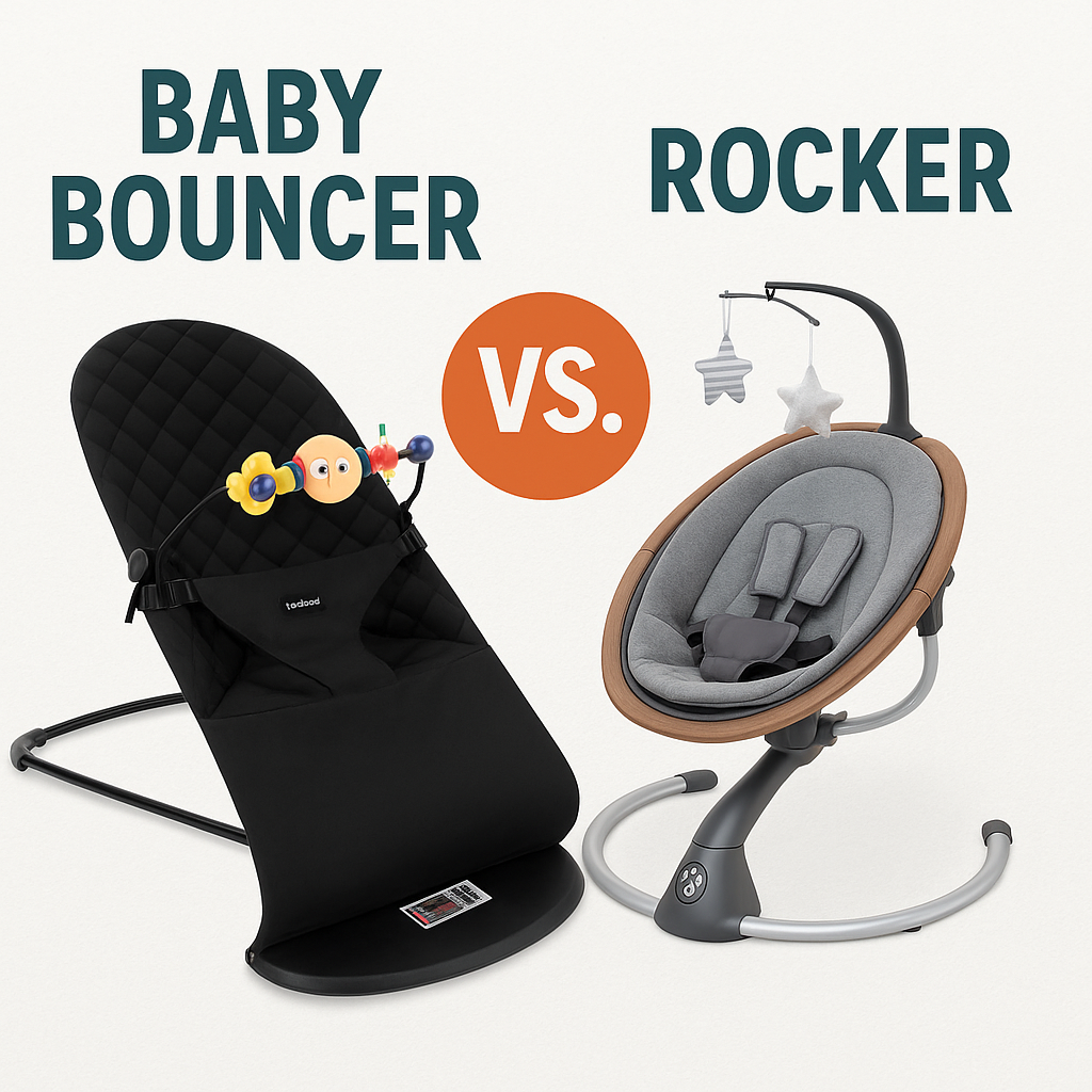 Baby Bouncer vs. Rocker: What’s Best for Your Little One?