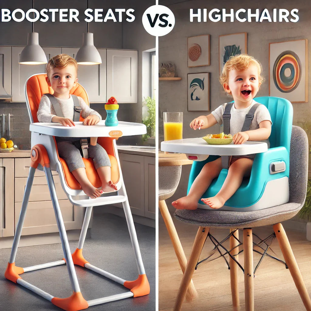 Booster Seats vs. Highchairs: Which One Should You Pick?