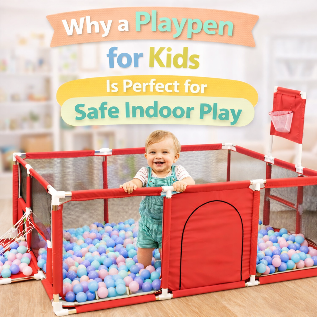 Why a Playpen for Kids Is Perfect for Safe Indoor Play