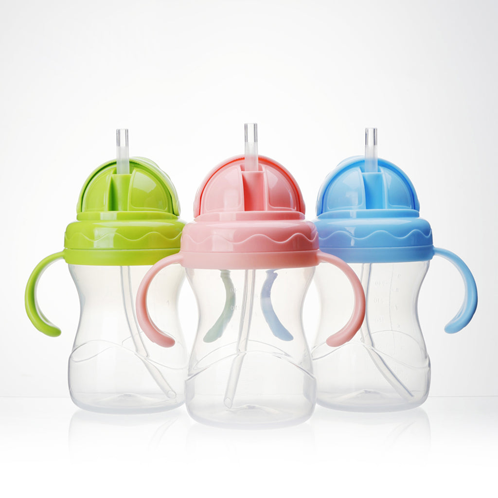 Mumlove Softy Straw Sipper Cup with Handle 270ml, BPA Free