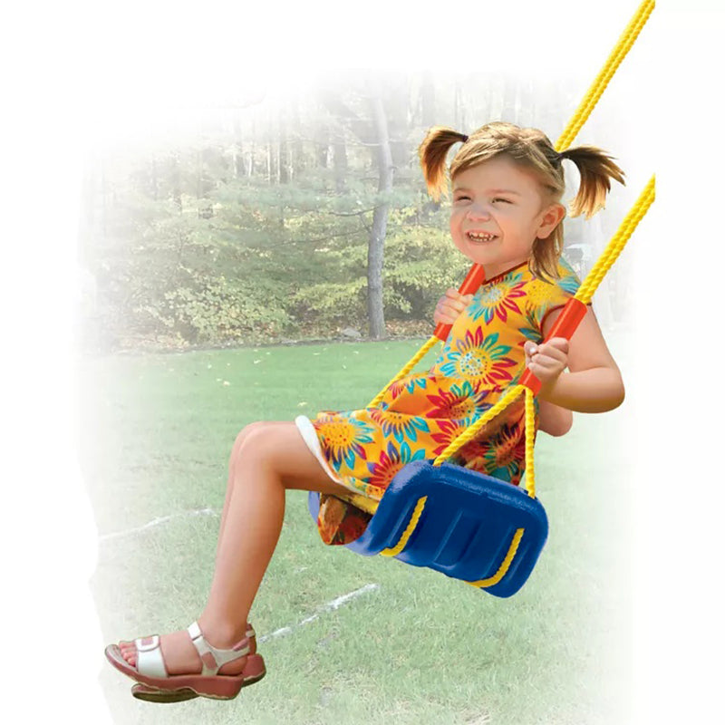 Sport Game Swing Set | Children and Adult Swing | Outdoor Fun Swing - Blue - Snug N Play