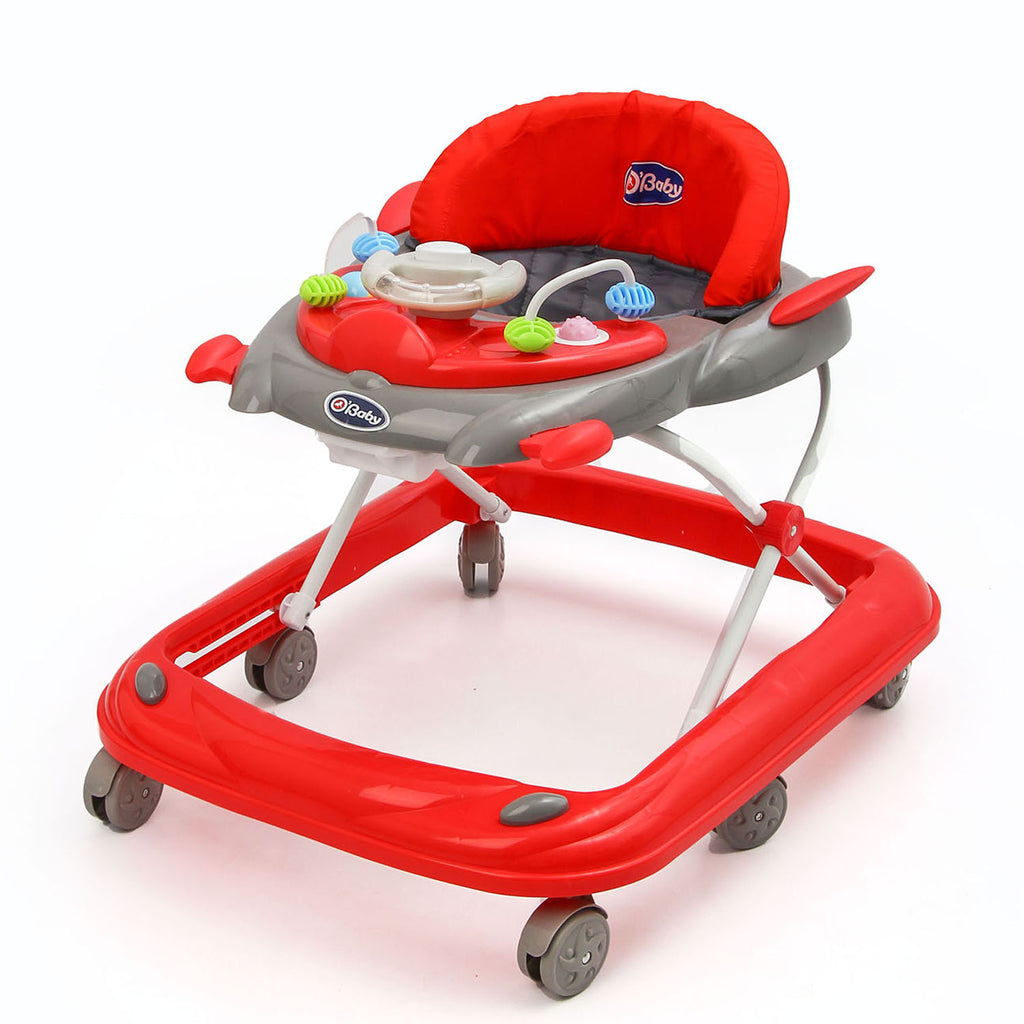 Baby Walker with Music and Lights - Red