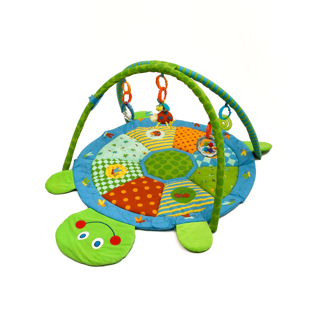 Turtle Baby Play Gym with Hanging Toys & Teethers