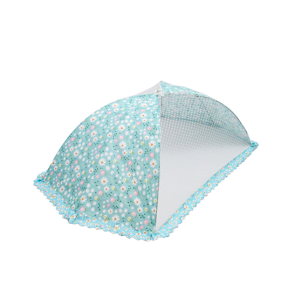 Foldable Mosquito Net for Baby Safety - Flowers Powder Blue