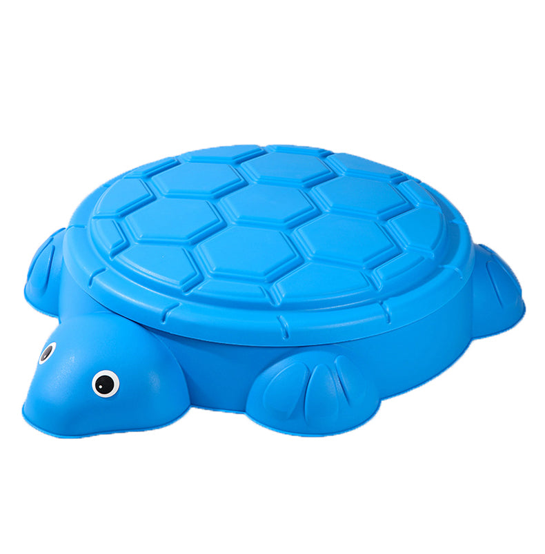 4-in-1 Kids Turtle Sandbox Water Play Toy