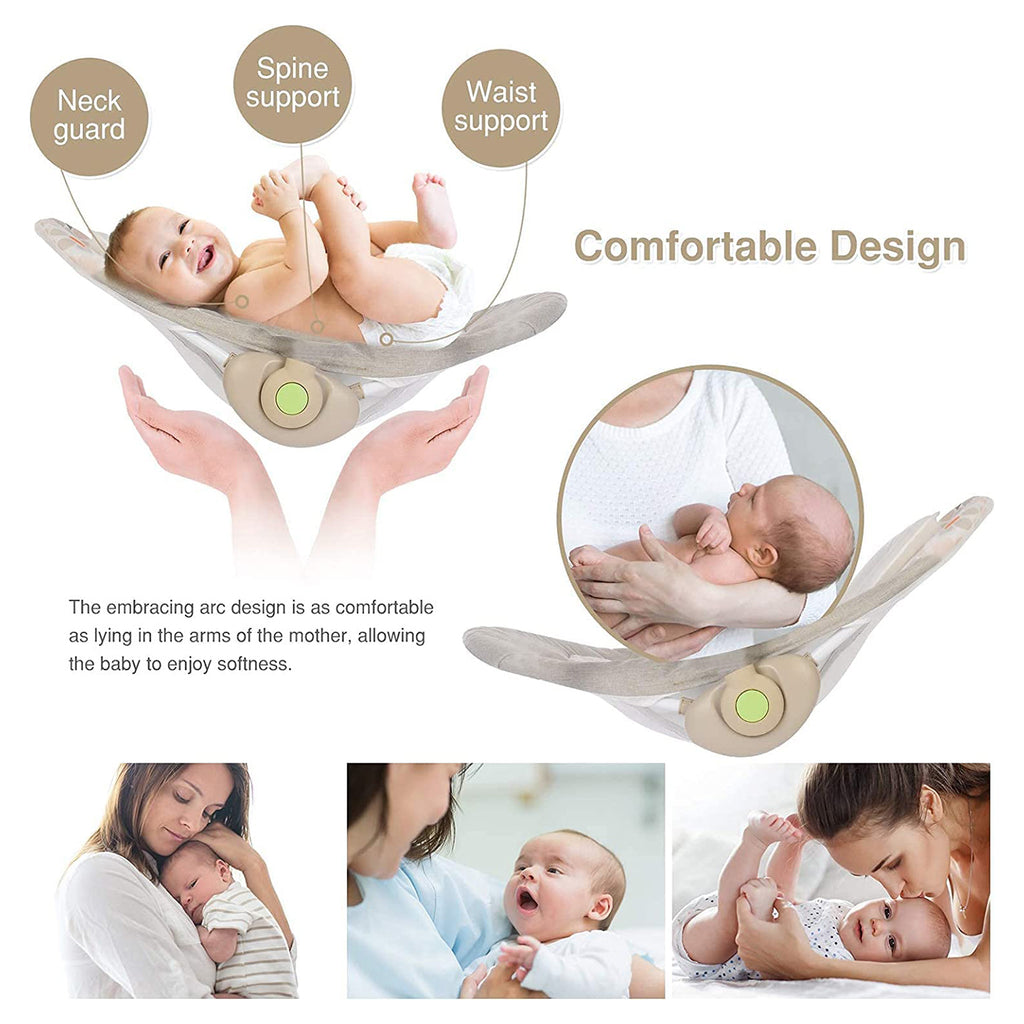 Compact top baby swing