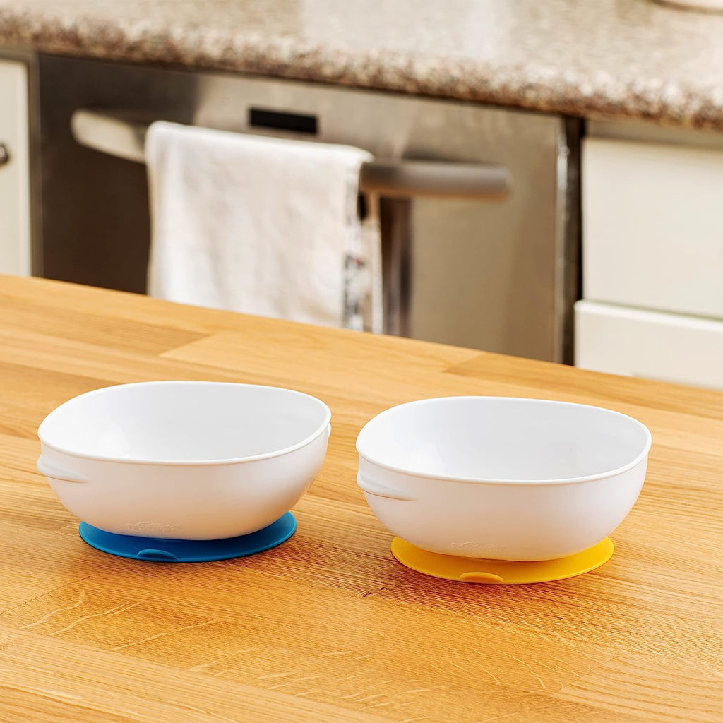 Dr. Brown's Baby No-Slip Suction Bowl, 2-Pack