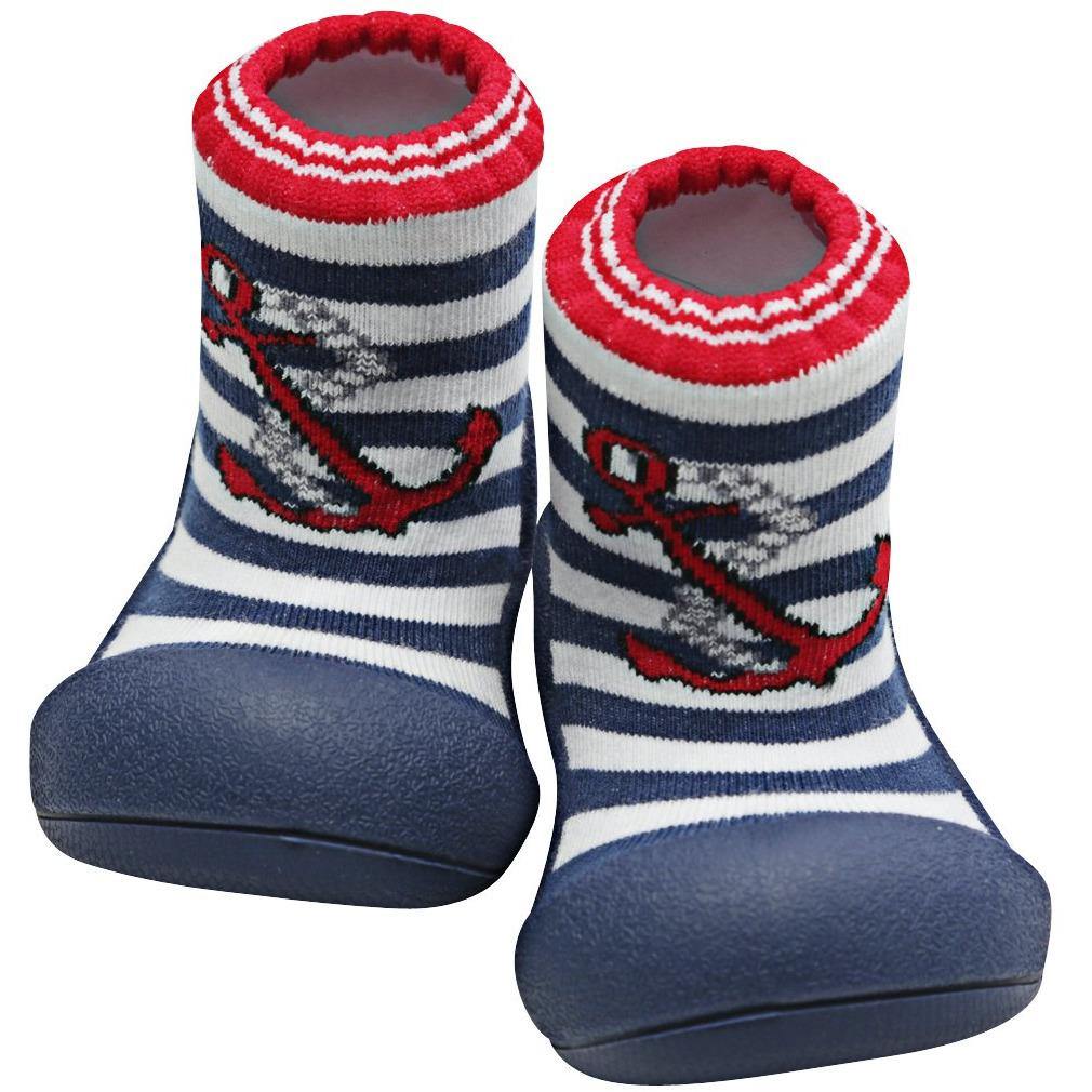 Attipas First Baby Shoes | Marine Red - Snug N Play