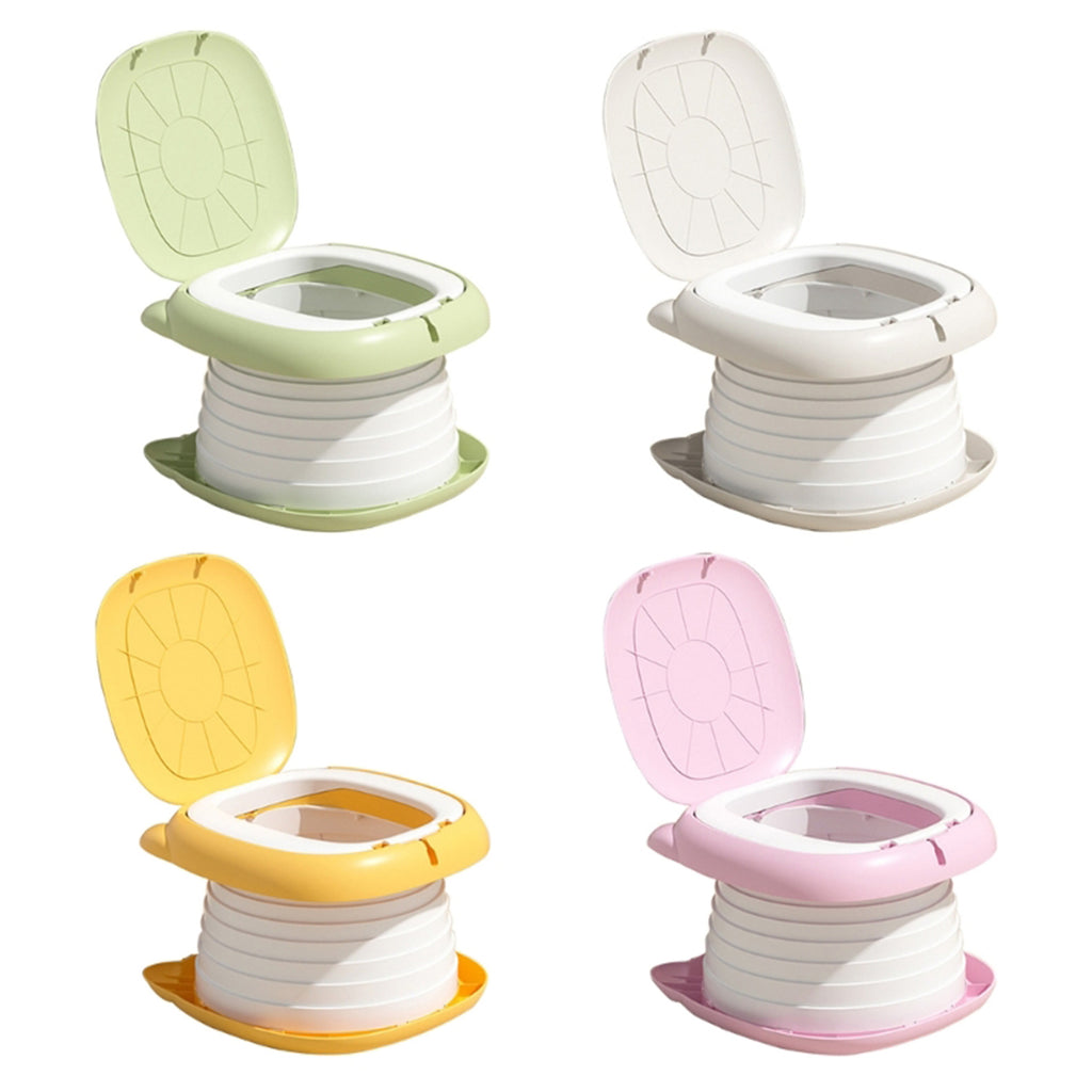 Foldable Potty Seat for Toddlers | Travel Training Toilet | Trash Bag Dispenser | Indoor & Outdoor - Snug N Play