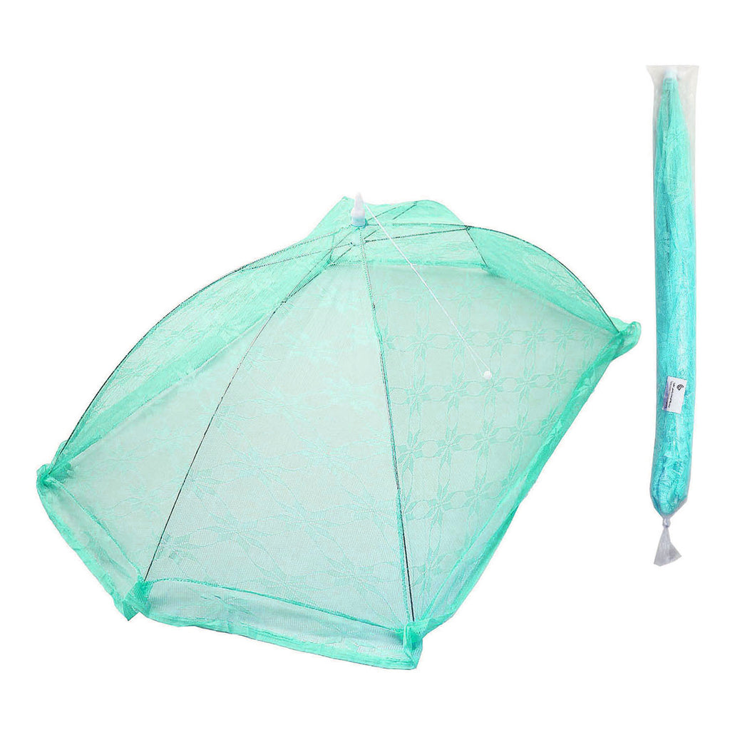 Foldable Umbrella Mosquito Net for Baby Safety - Green