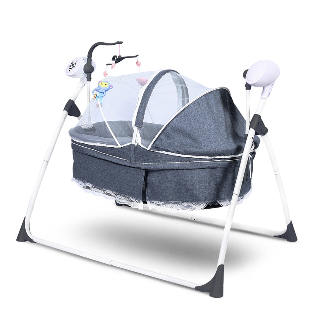 Upgrade Automatic Baby Swing Chair Electric Bed Baby Bouncern