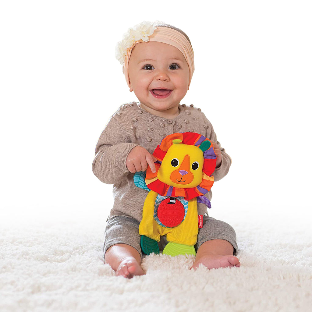 Infantino Cuddly Teether - Lion , Toys For Kids