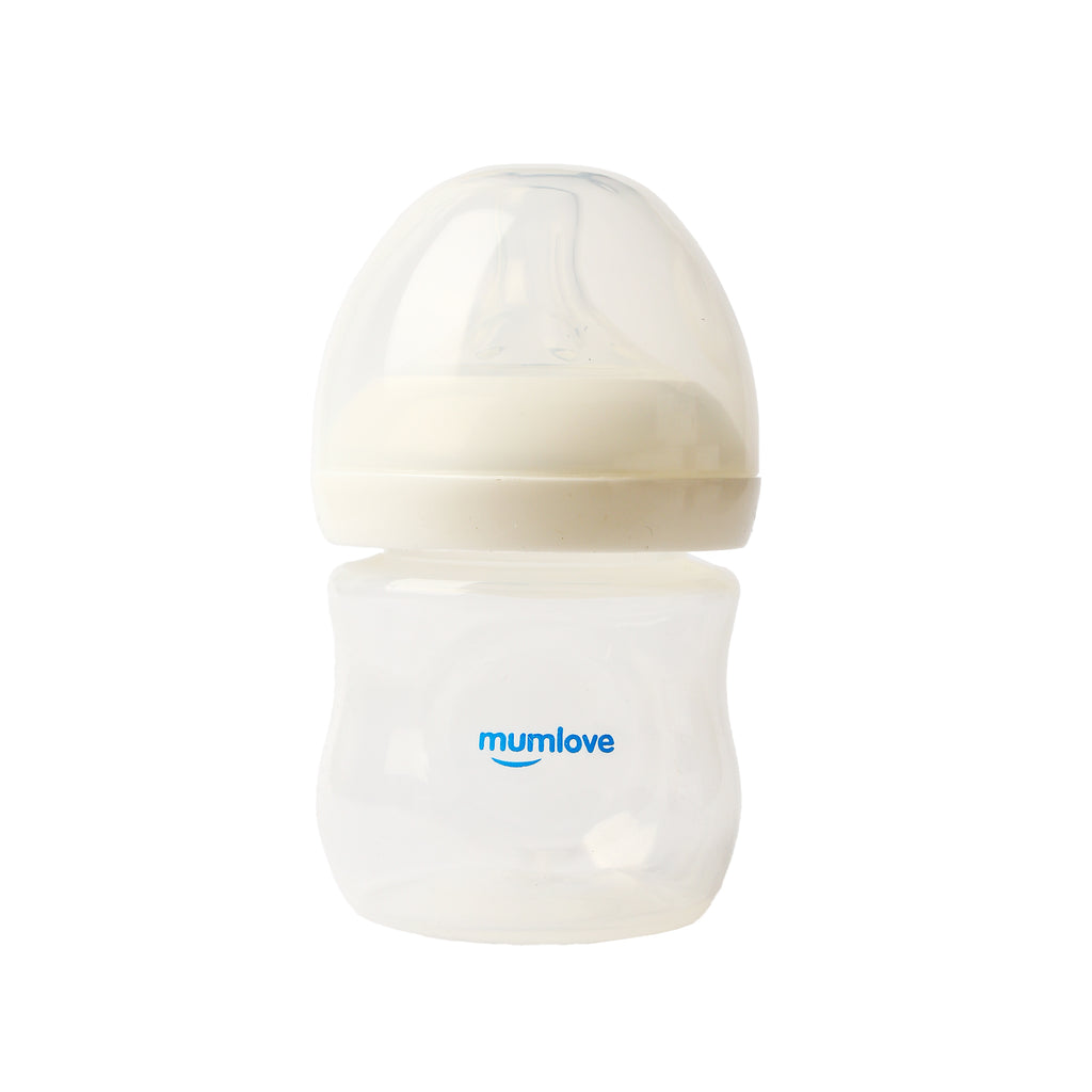 Mumlove Wide Neck Anti-Colic Feeding Bottle – 125ml - Snug N Play