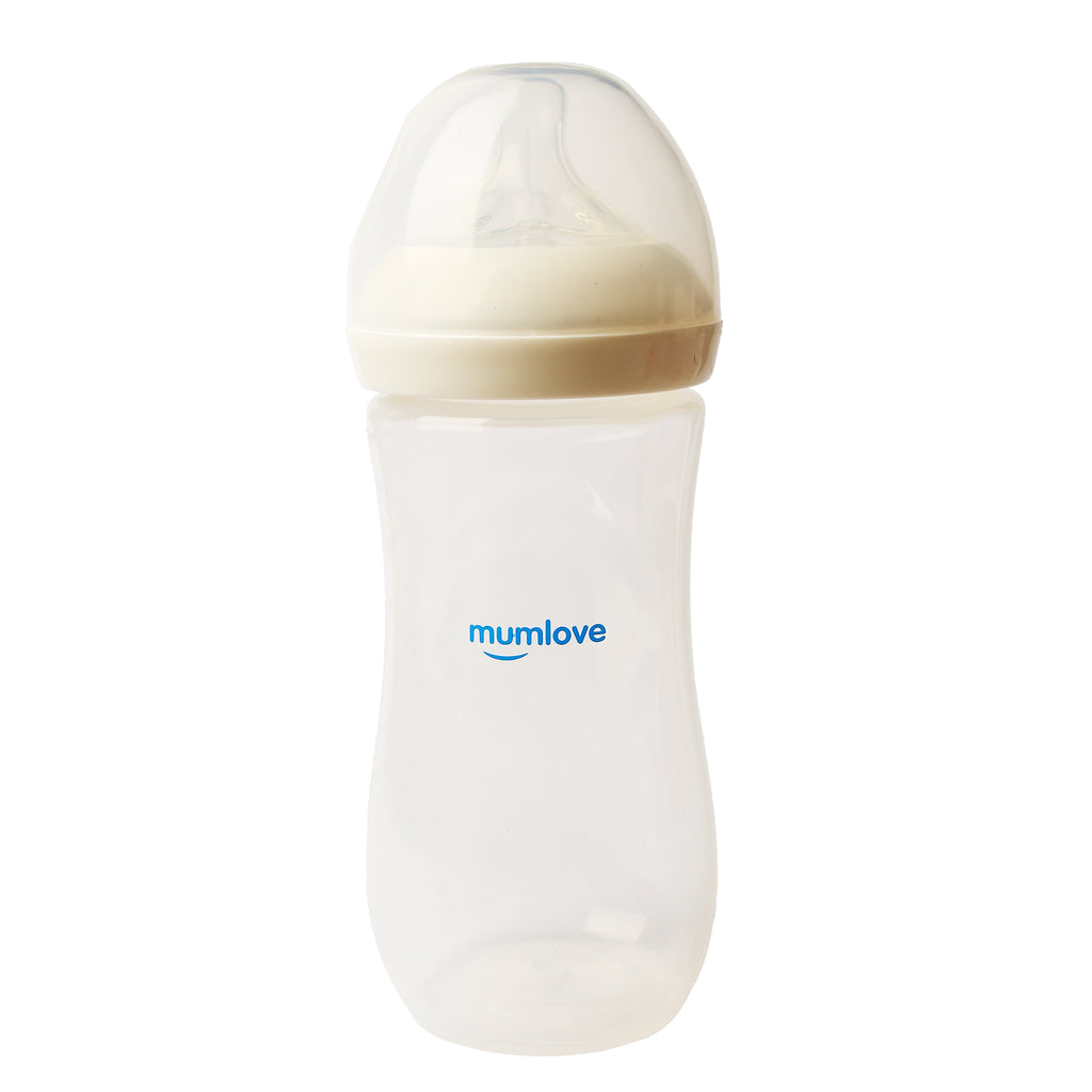 Mumlove Wide Neck Anti-Colic Feeding Bottle – 330ml - Snug N Play