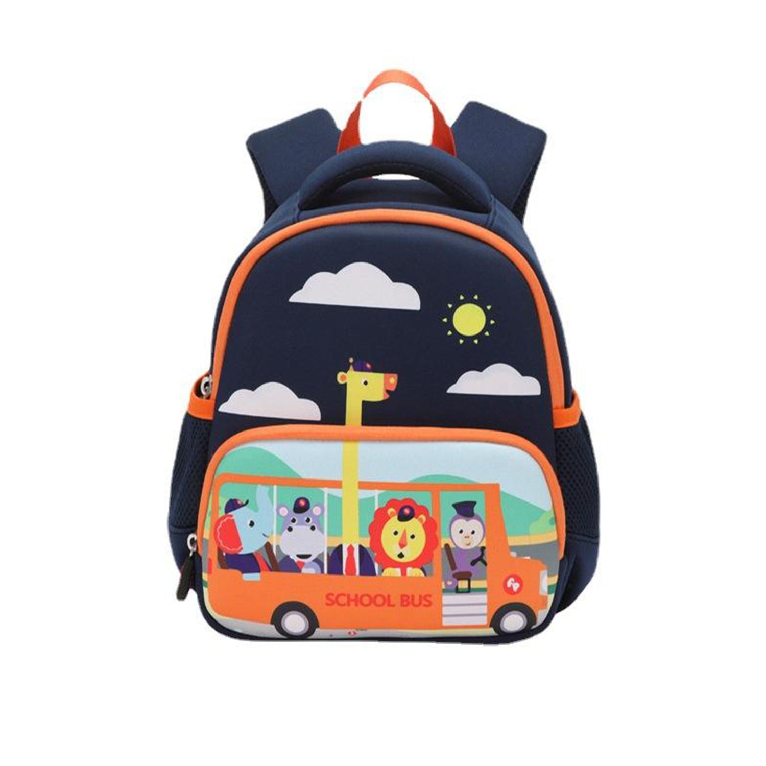School Bus Toddler Preschool Backpack | 1-4Y Online in Pakistan – Snug ...