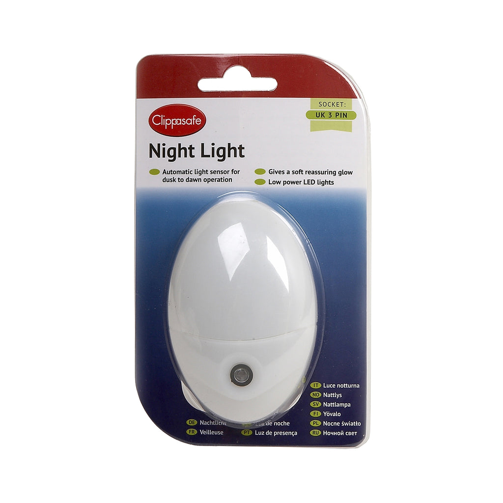 Clippasafe Night Light with Light Sensor 