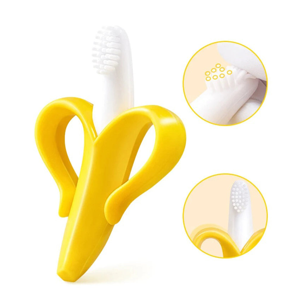 Baby store banana brush