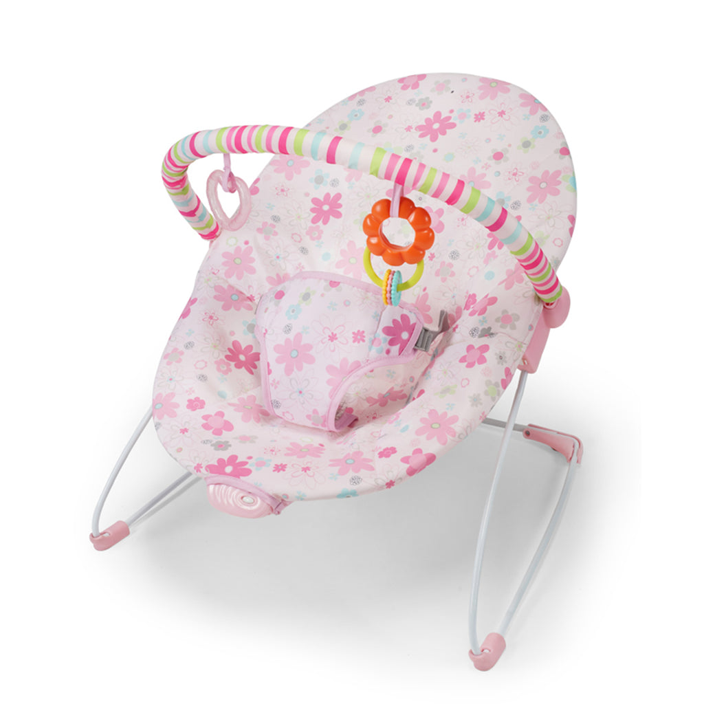 Flower Fantasy Vibrating Baby Bouncer