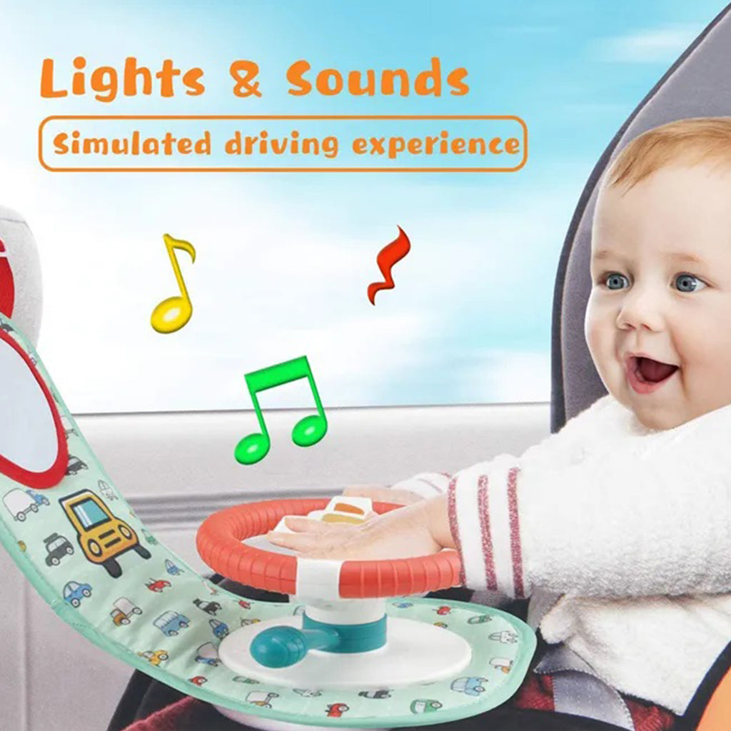 Car seat clearance driving toy