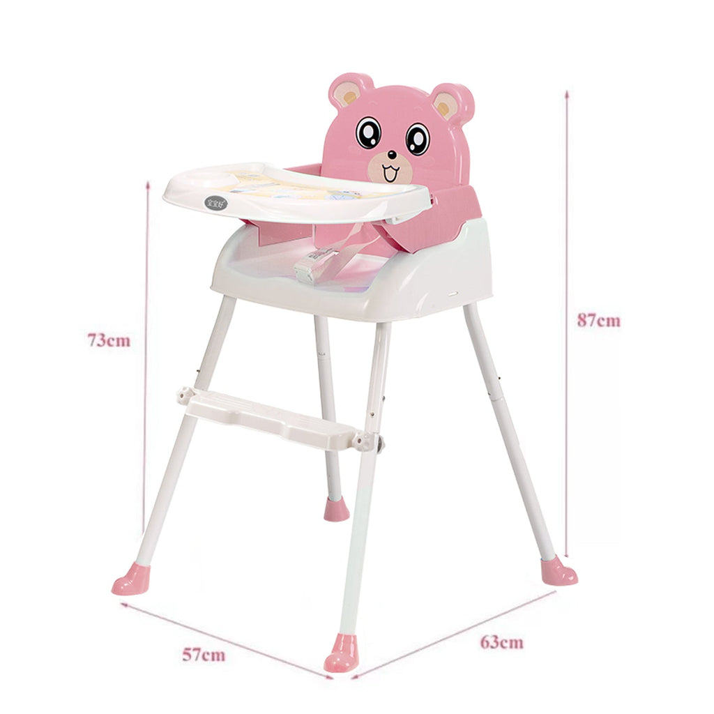 4 in 1 Convertible Baby High Chair Booster Toddler Stool Removable Tray Adjustable Legs Online in Pakistan Snug N Play