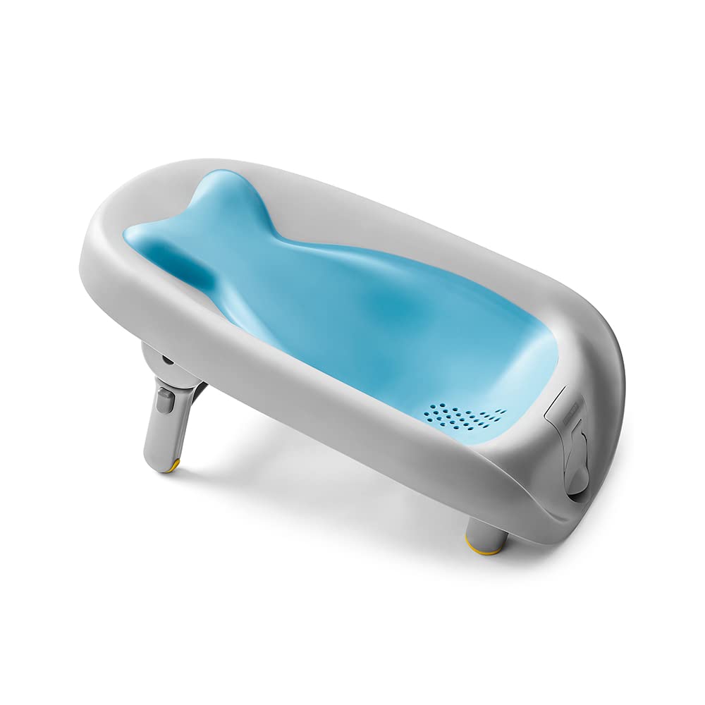 Skip Hop Moby Baby Bath Tub Recline & Rinse Bather Blue