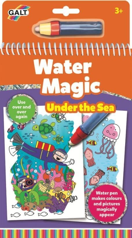 Galt Water Magic Under The Sea Reusable Coloring Book