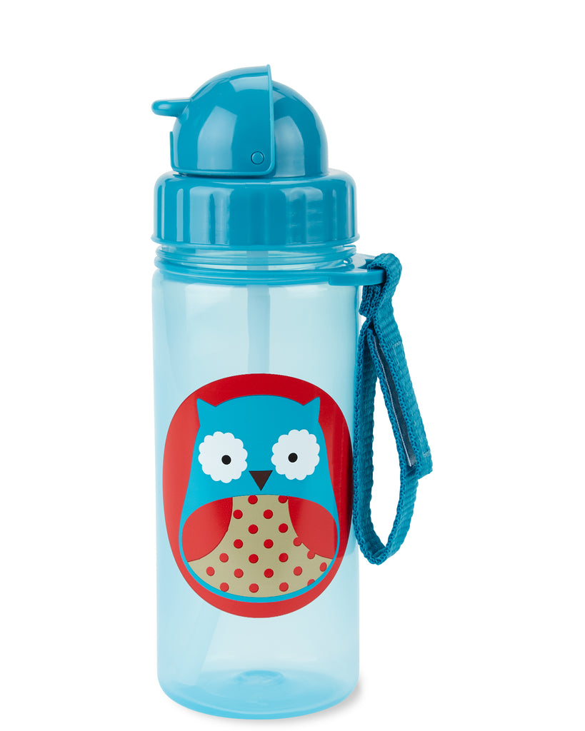 Butterfly Zoo Stainless Steel Little Kid Straw Bottle