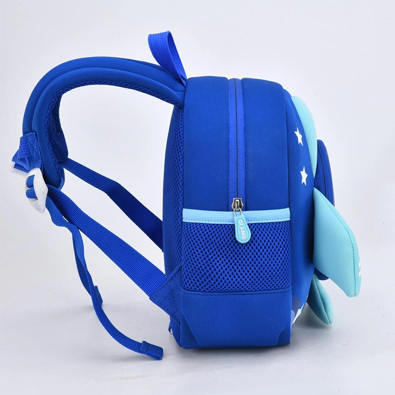 Airplane Toddler Preschool Backpack with Tether Blue 1-3Y