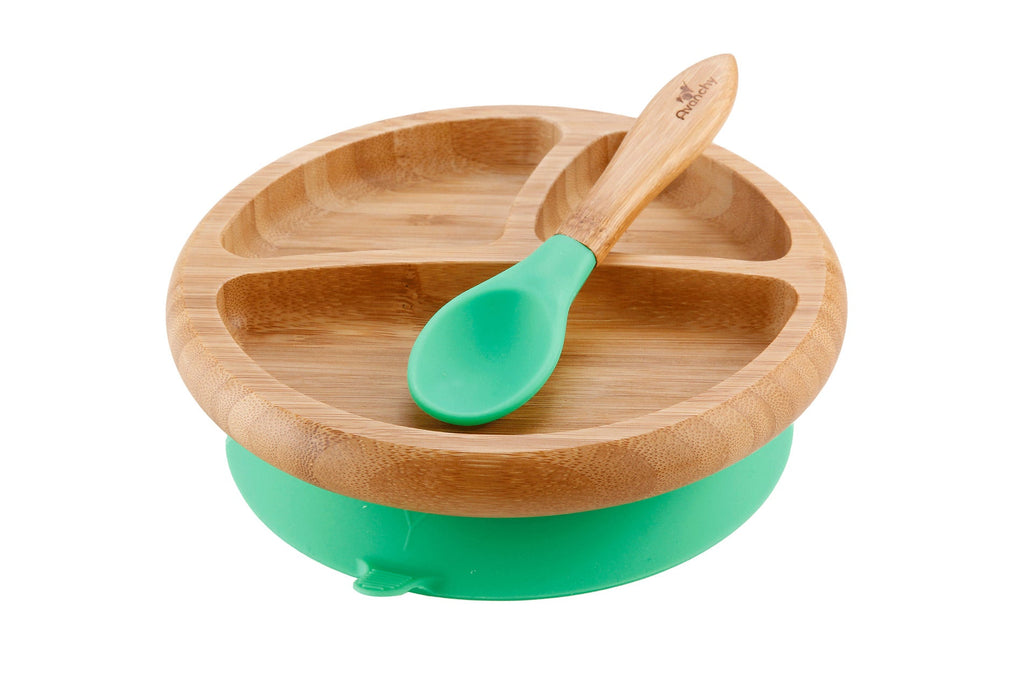 Avanchy Bamboo Suction Baby Bowl & Spoon Online in Pakistan – Snug