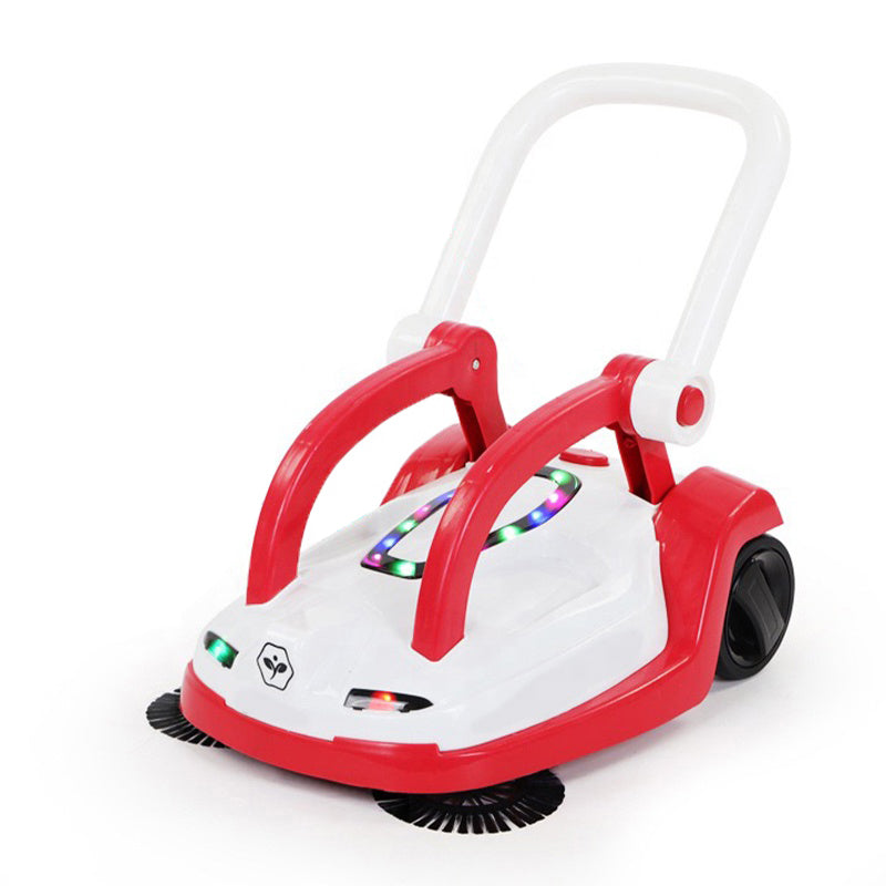 Baby Cleaning Walker with Music & Lights | Red