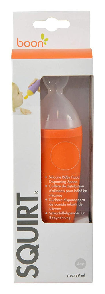 Boon Squirt Baby Natural Food Dispensing Spoon 3 oz