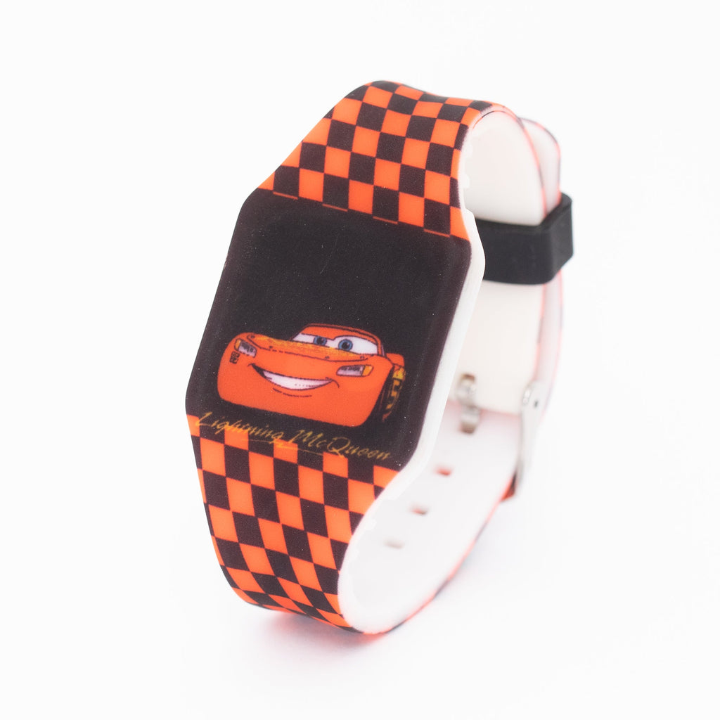 Disney Cars Kids Boys Silicone Strap Touch Screen Watch - Snug N' Play