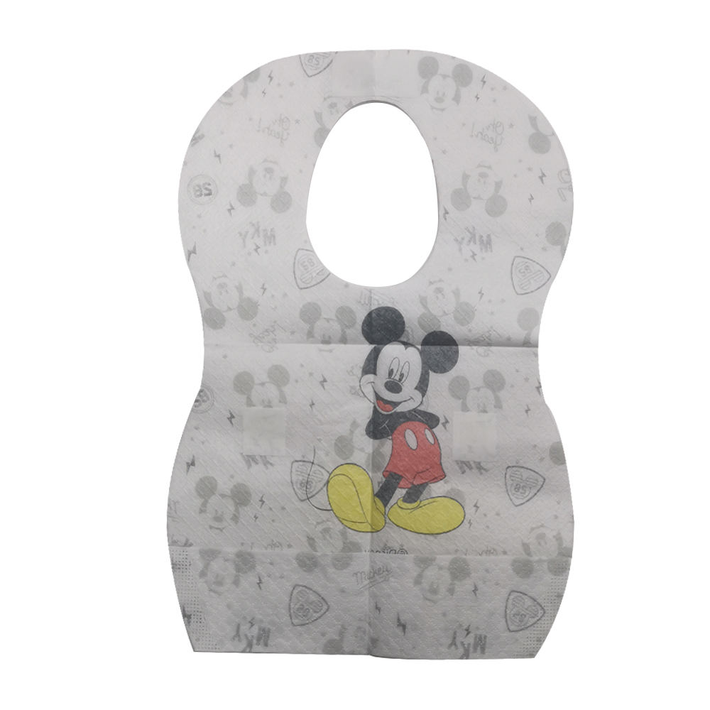 Disney Disposable Baby Bibs | Pack of 12 | Mickey Mouse - Snug N' Play
