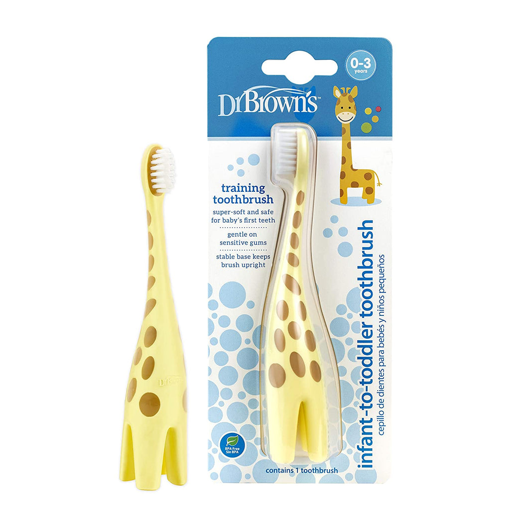 Dr. Brown's Infant-To-Toddler Toothbrush, Giraffe