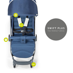 Hauck Swift Plus Stroller Denim Online in Pakistan Snug N Play