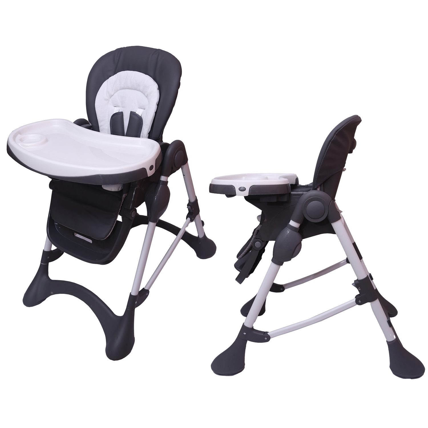 Leather baby high chair hotsell